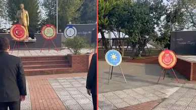 Giresun Piraziz'de, kaymakam 1O Kasım törenine geç kaldı!