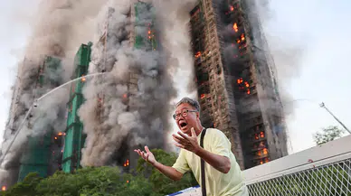 Hong Kong’da meydana gelen site yangınında can kaybı 94’e çıktı