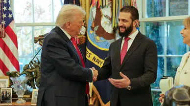 ABD Başkanı Trump: Suriye Cumhurbaşkanı Şara ile vakit geçirmek bir onurdu