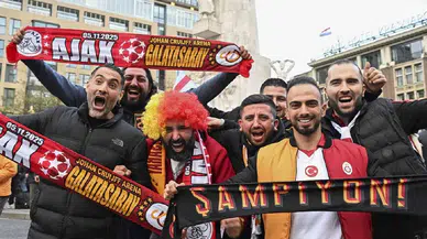 Ajax maçı öncesi 8 Galatasaray taraftarı Amsterdam’da gözaltına alındı