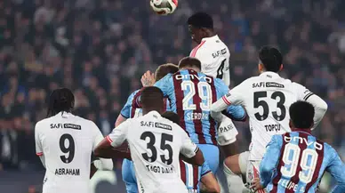 Dev maçta gol düellosu berabere bitti: Trabzonspor 3-3 Beşiktaş