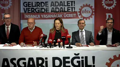 DİSK asgari ücret taleplerini paylaştı: En az...