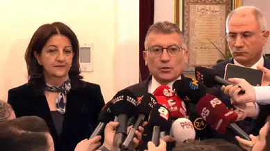 DEM Parti’den AK Parti’ye ziyaret: Barış hukuksuz olmaz