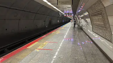 Şişhane metro istasyonundaki intihar girişimi sebebiyle seferlerde aksama