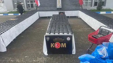 Binlerce silah parçası yüklü yolcu otobüsü İstanbul’a giderken yakalandı