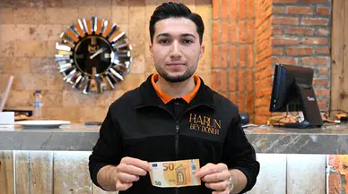 Bu olay sadece bir Kayserilinin başına gelebilirdi: 50 euro bahşiş veren turist parasını geri istedi