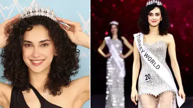 Miss Turkey 2025’in birincisi Sıla Saraydemir oldu