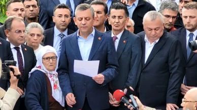 Özgür Özel, imza kampanyasını Ekrem İmamoğlu'nun memleketi Trabzon'da başlattı