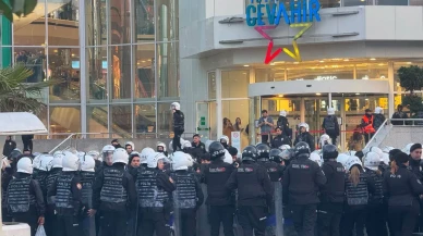 Cevahir AVM önündeki protestoda en az 100 kişi gözaltına alındı
