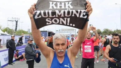 İstanbul Yarı Maratonu’nda KHK protestosu: KHK zulmüne son!