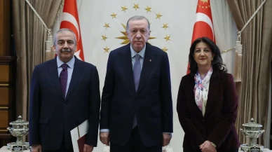 13 yıl sonra ilk temas: İmralı heyeti Cumhurbaşkanı Erdoğan ile görüştü