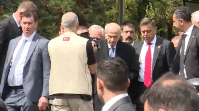 Devlet Bahçeli 66 gün sonra ilk defa göründü: Alparslan Türkeş'in kabrini ziyaret etti!