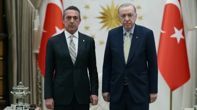 Ali Koç, Cumhurbaşkanı Recep Tayyip Erdoğan’ı Cumhurbaşkanlığı Külliyesi’nde ziyaret etti