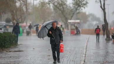 Meteoroloji bazı bölgelere kuvvetli yağış uyarısı yaptı