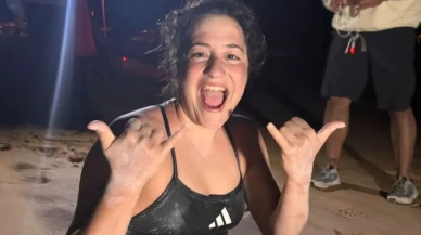 Kaiwi Kanalı'nı yüzerek geçen Aysu Türkoğlu, 21 saatlik yüzme sonrası vücudunun geldiği hali paylaştı