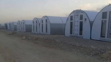 Türkiye sınırında Gazelliler için iki büyük çadır kent hazırlığı