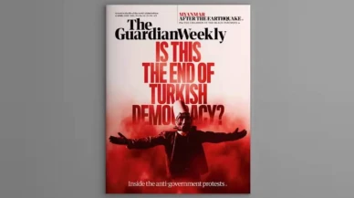 The Guardian Weekly kapağında İmamoğlu protestoları yer aldı: Türk demokrasisinin sonu mu?