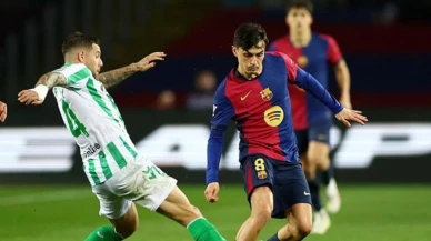 Maç sonucu: Barcelona 1-1 Real Betis