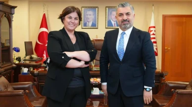Sözcü TV Koordinatörü İpek Özbey'den RTÜK Başkanı Şahin’e ziyaret