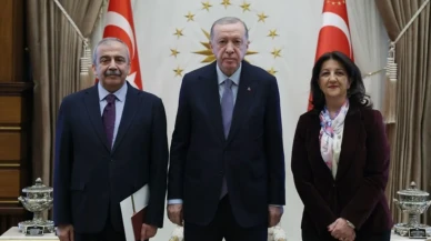Saray'da Erdoğan ile bir araya gelen DEM Parti heyetinin '13 talebi' belli oldu