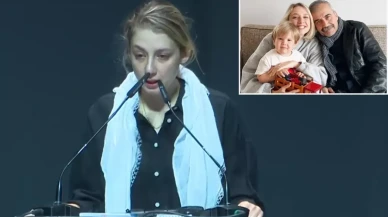 Sırrı Süreyya Önder'in kızı Ceren Önder Kandemir babasına yazdığı mektubu gözyaşları içinde okudu