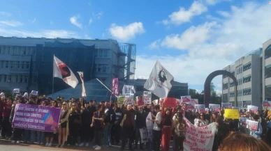 Boğaziçi'nde 'Nureddin Yıldız' protestosu: Çok sayıda öğrenci gözaltına alındı