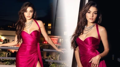 Hande Erçel, Cannes Film Festivali’nde göz kamaştırdı