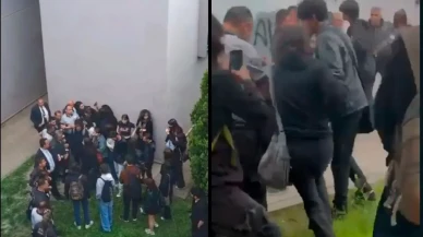 Ankara Üniversitesi'nde Ali İsmail Korkmaz anmasına özel güvenlikten sert müdahale geldi