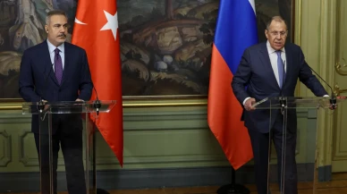 Dışişleri Bakanı Hakan Fidan, Moskova’da Rus mevkidaşı Sergey Lavrov ile görüştü