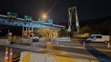 Avcılar gişeleri 6 günlüğüne trafiğe kapatıldı