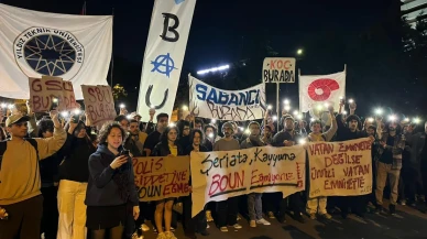 Boğaziçi Üniversitesi'nde 'Nureddin Yıldız' protestosu sonrası 15 kişi adliyeye sevk edilirken 82 kişi serbest bırakıldı