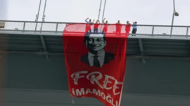 Boğaziçi Köprüsü’ne “Free İmamoğlu” pankartı asan 6 CHP’li vekil hakkında soruşturma
