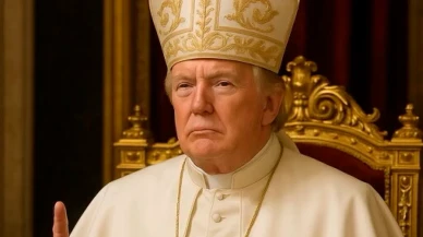 Donald Trump, kendisini yapay zeka ile Papa yaptı