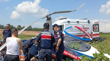 Adana'da jandarma cayrokopteri düştü: 2 yaralı!