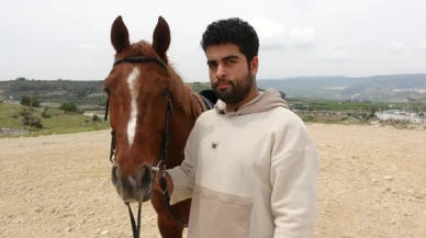 Mersin'de atla markete giden bir gence, "alkollü araç kullanmak" suçundan ceza