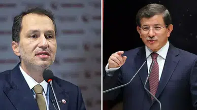 Davutoğlu ve Erbakan'dan yeni Anayasa'ya destek mesajı