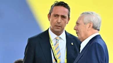 Ali Koç ve Şekip Mosturoğlu’ndan Aziz Yıldırım’a ziyaret