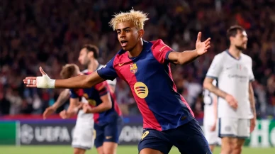 Lamine Yamal, Mbappe'nin Şampiyonlar Ligi'ndeki rekorunu kırdı