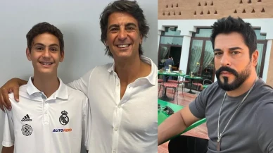İbrahim Kutluay'ın oğlu Ömer Kutluay’dan Burak Özçivit’e sürpriz mesafe! “Neden sarılmadı?” yorumları yağdı