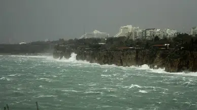 Akdeniz için fırtına uyarısı