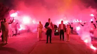 Kız isteme şovu pahalıya patladı: Damat gözaltına alındı, sürücülere ceza yağdı