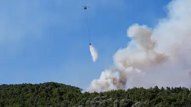 Bakan Yumaklı'dan orman yangınlarıyla ilgili açıklama: "3 kritik noktada yoğun mücadele sürüyor"