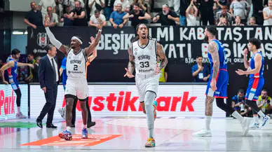 Beşiktaş Fibabank, Anadolu Efes'i büyük farkla yenerek seride durumu 1-1'e getirdi