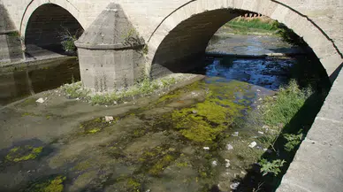 Tunca Nehri’nde kuraklık alarmı: Su akışı durma noktasında
