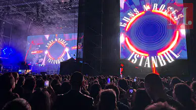 Guns N’ Roses İstanbul konseri ünlü akınına uğradı!
