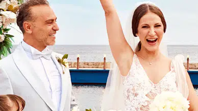 Ece Dizdar ve Serdar Orçin evlendi