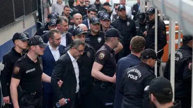 İmamoğlu'ndan gözaltı görüntülerine sert tepki: Yarına kalır ama yanınıza kalmaz