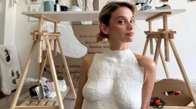 Göğüslerinin kalıbını çıkartan Serra Pirinç'ten eleştirilere yanıt geldi