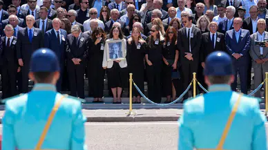 Altan Öymen'e TBMM'de cenaze töreni düzenlendi