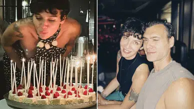 Birce Akalay, sevgilisi Hakan Kurtaş'ın doğum gününde aldığı ilginç hediyeyi açıkladı